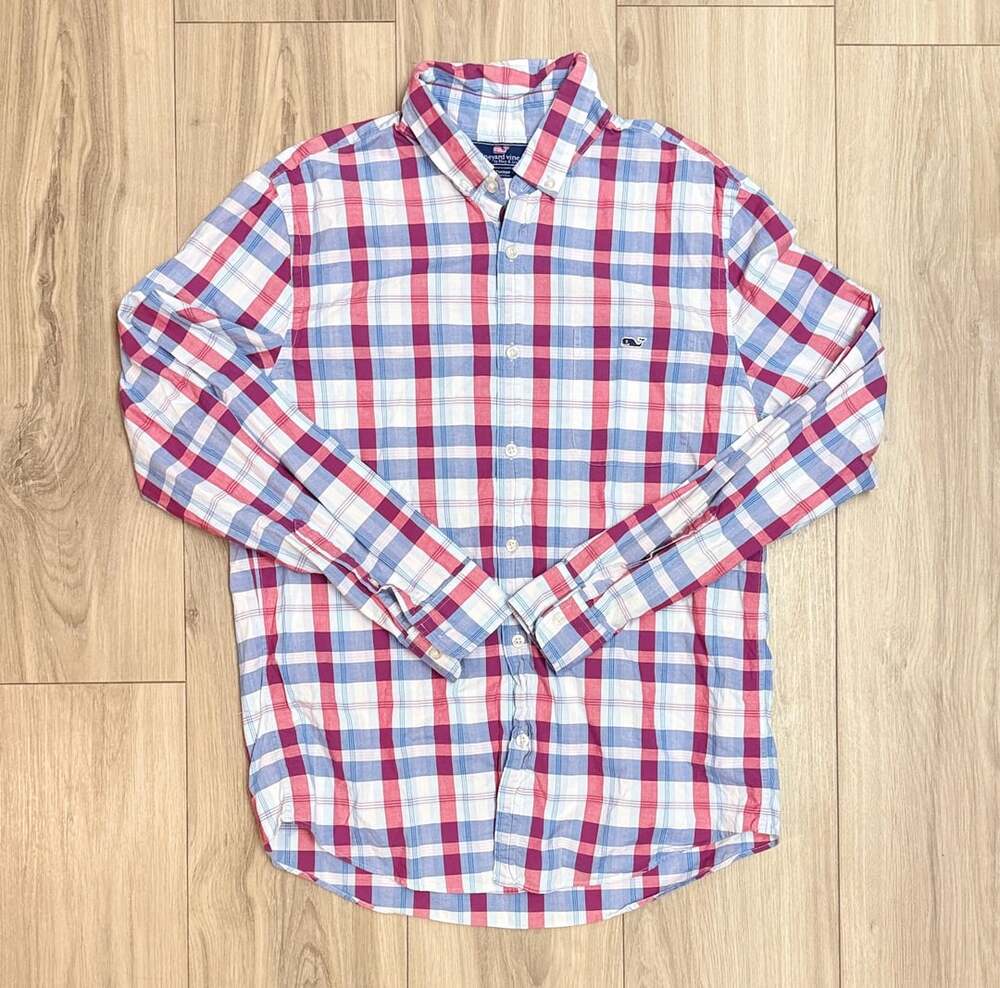 Vineyard Vines Tucker Shirt Plaid Long Sleeve